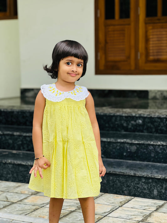Cotton hakoba frock
