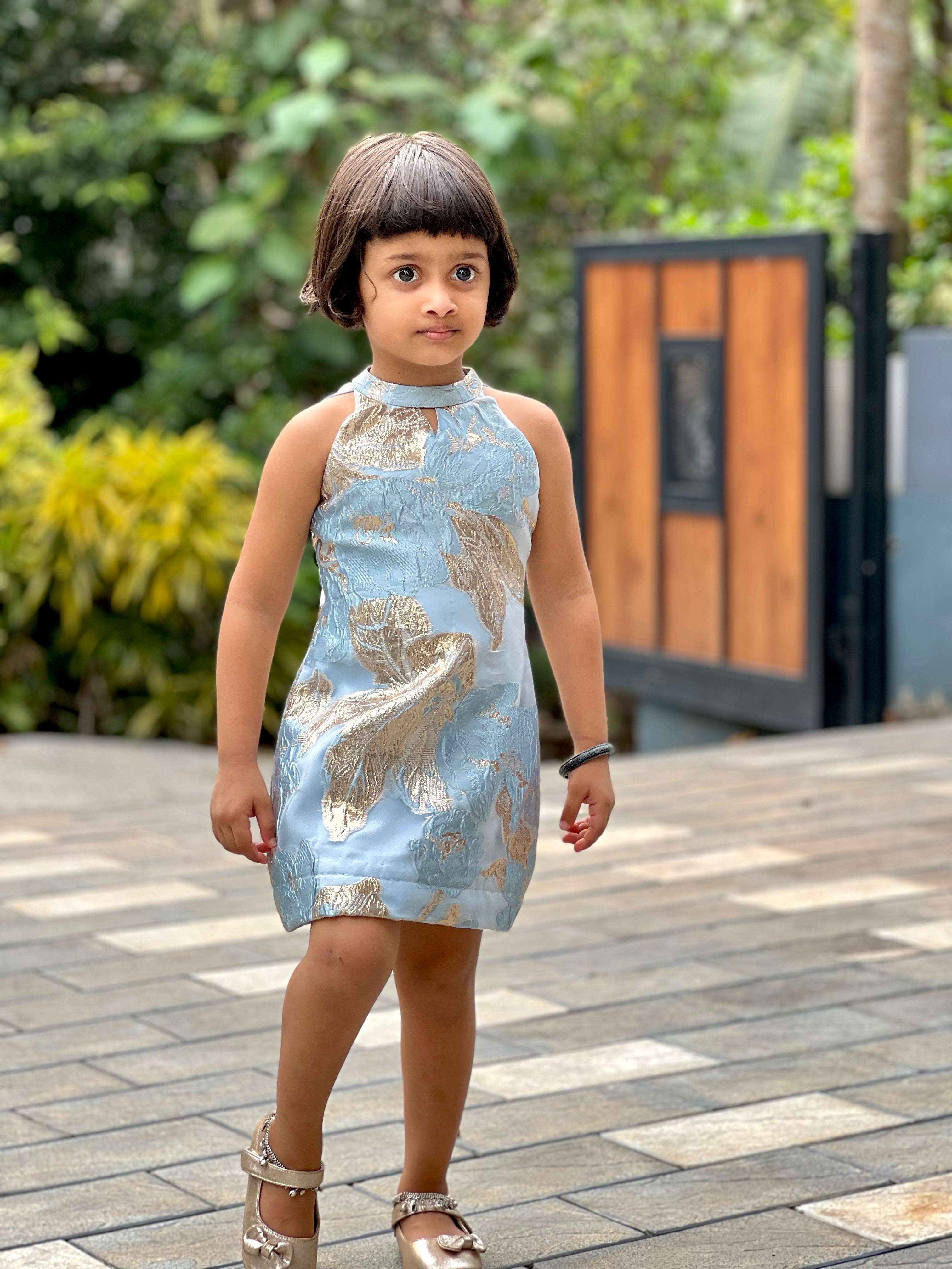 "Little miss sunshine in her Turkish-inspired finest. ☀️"