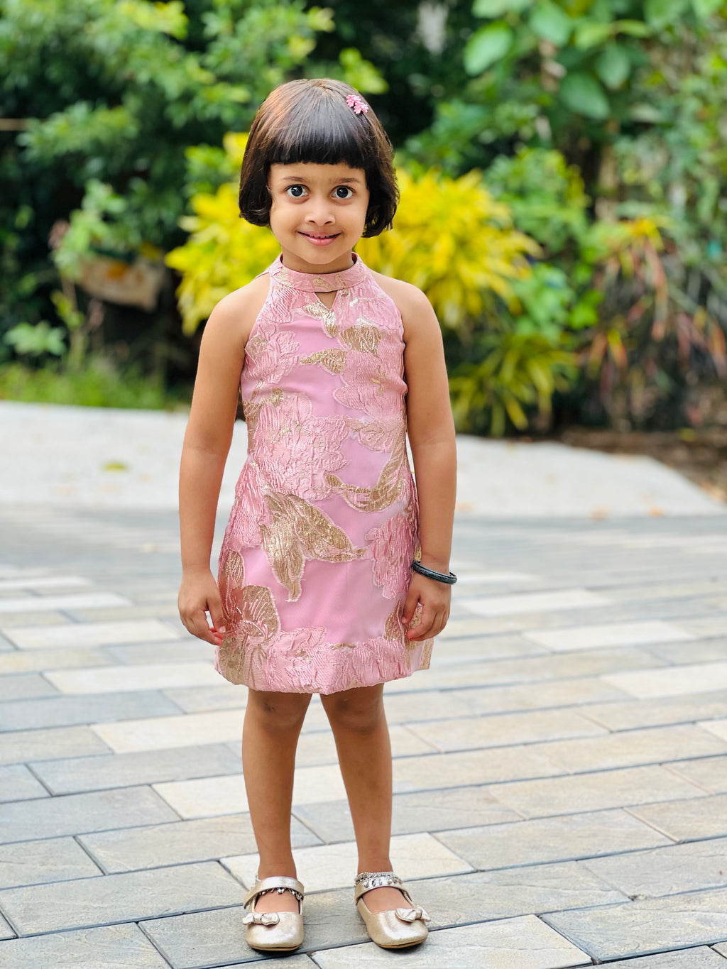 "Little miss sunshine in her Turkish-inspired finest. ☀️"