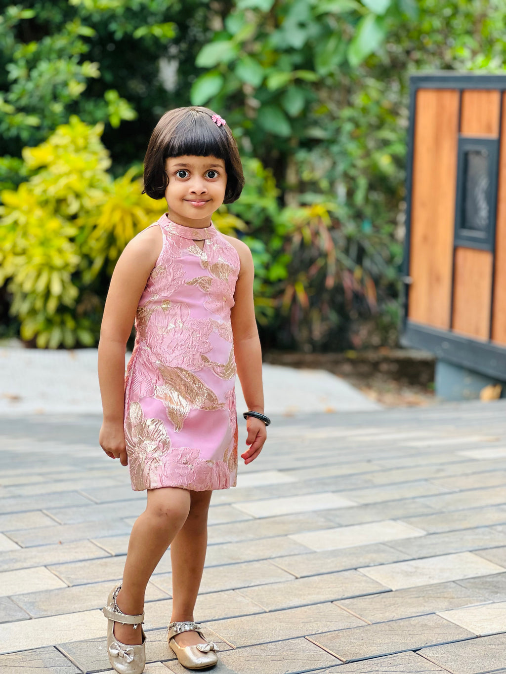 "Little miss sunshine in her Turkish-inspired finest. ☀️"