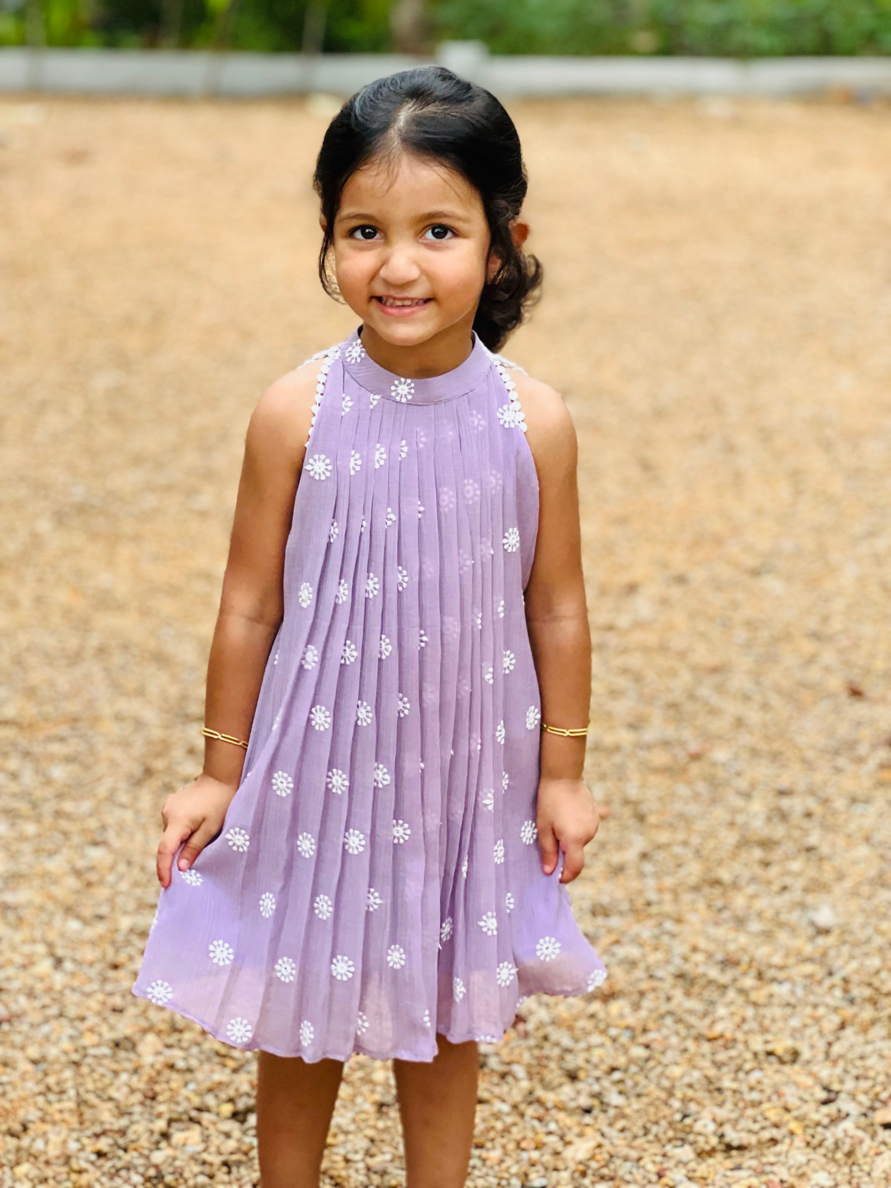Mul chiffon frock