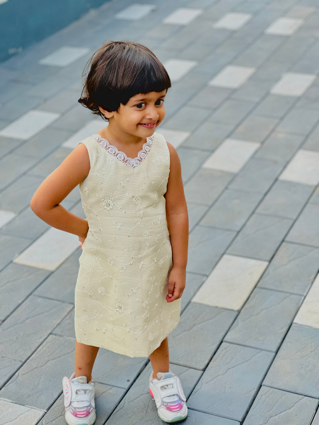 Kota Doria Aline frock