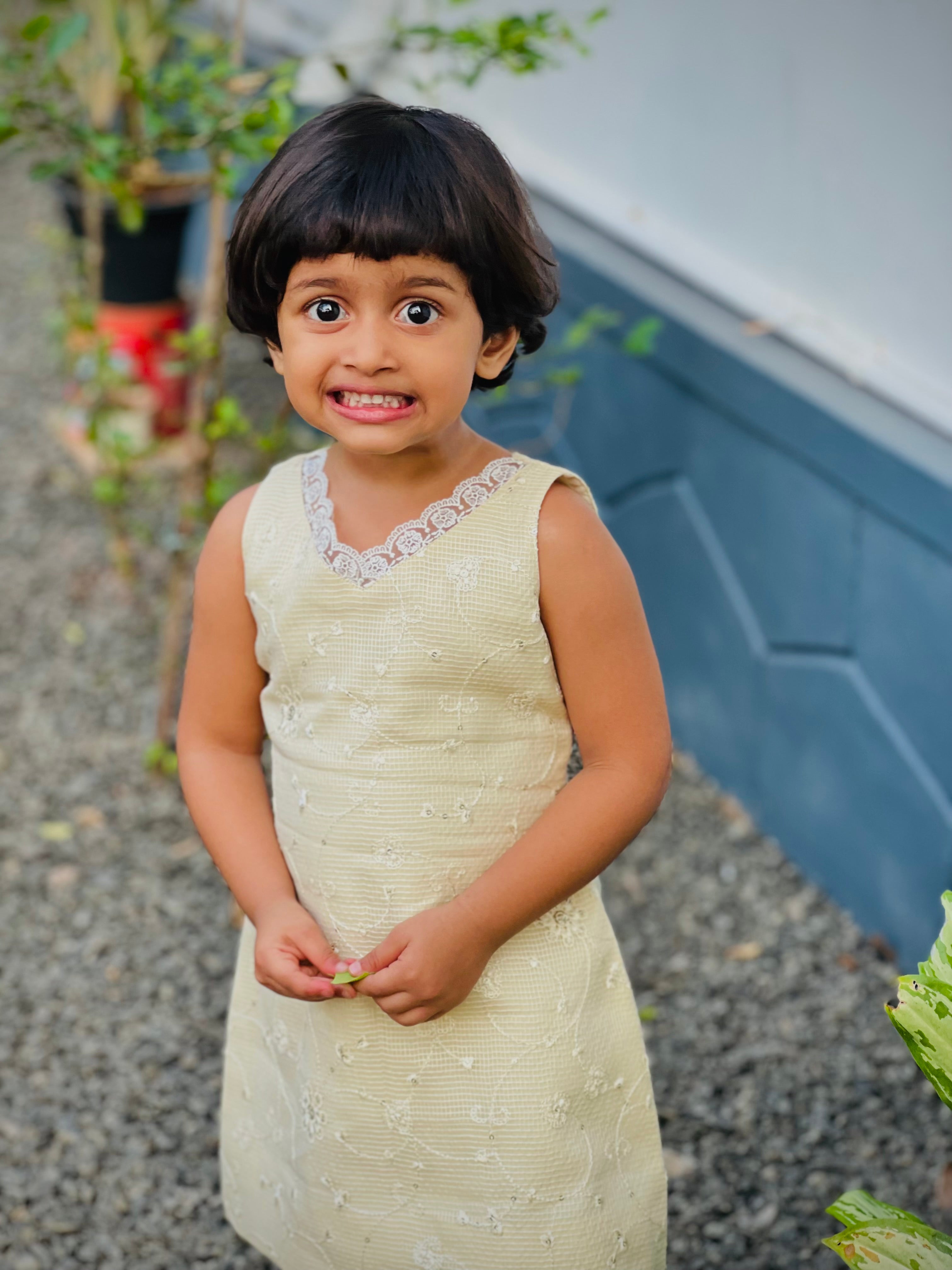 Kota Doria Aline frock