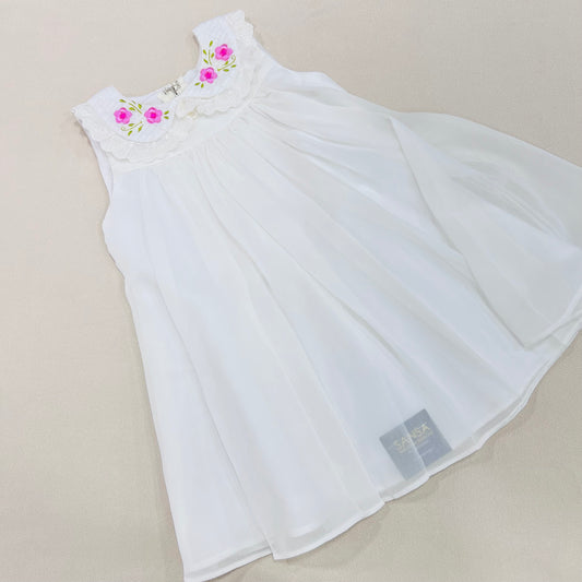 Cute white frock