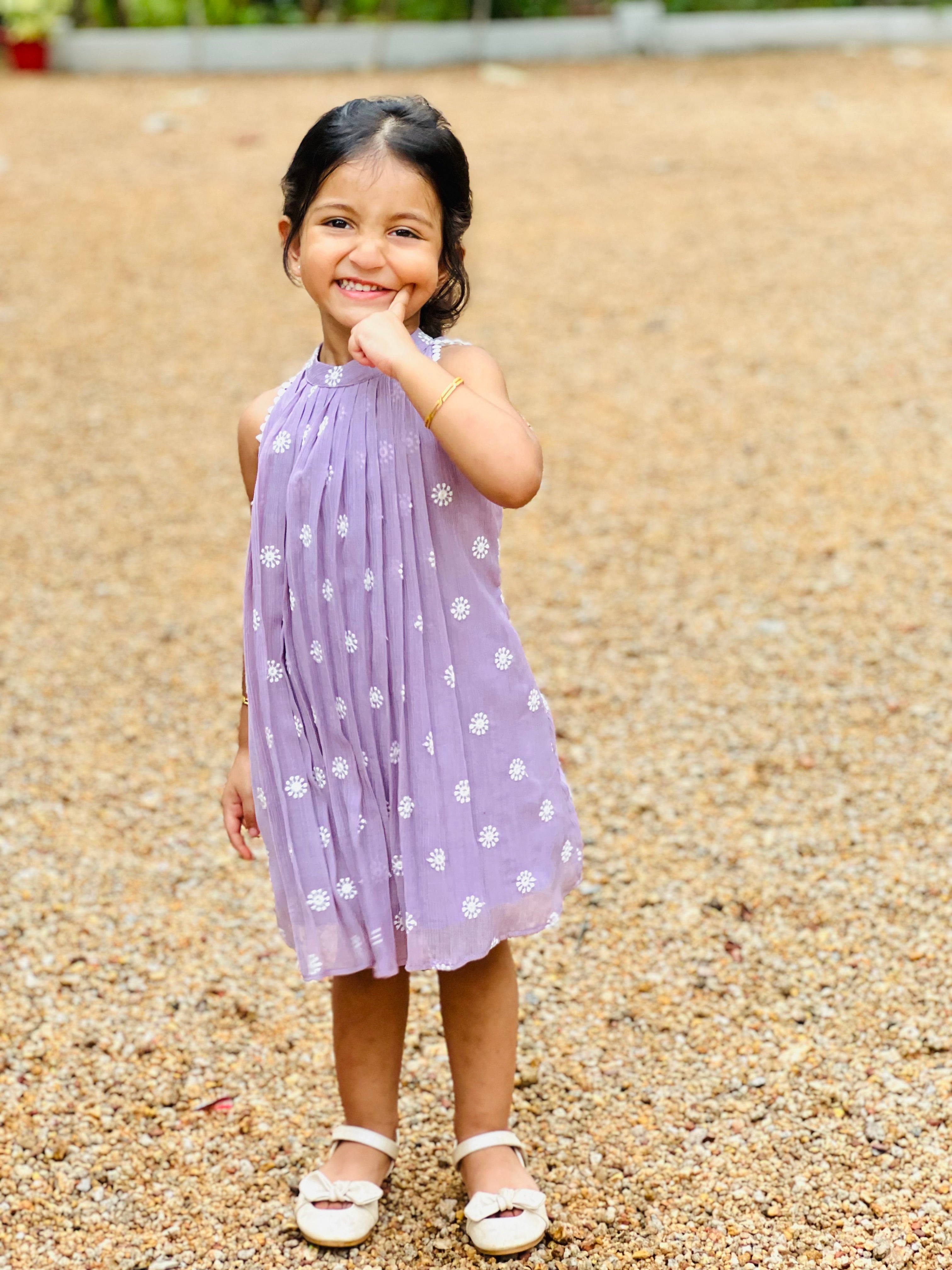 Mul chiffon frock
