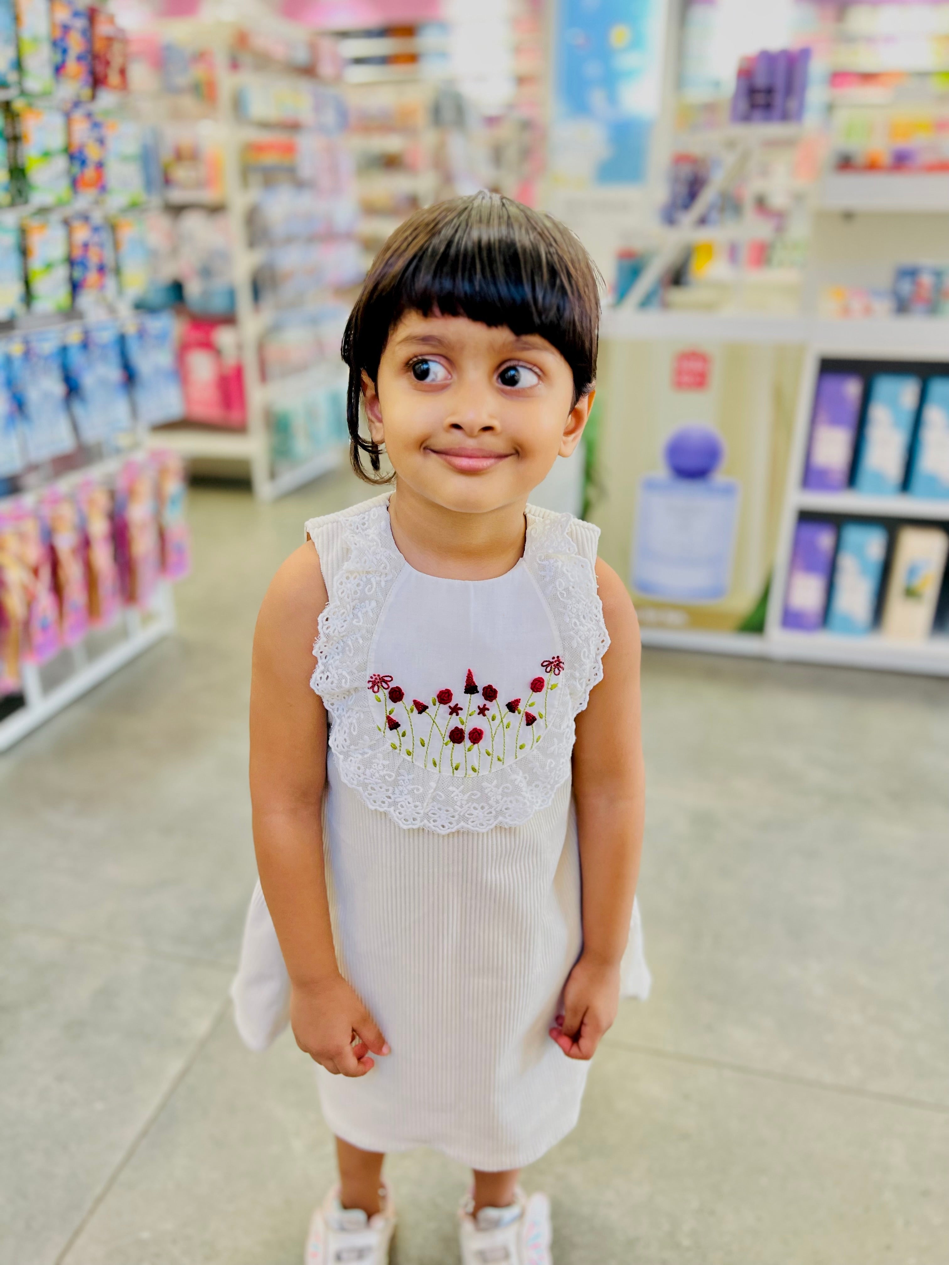 “Every stitch tells a story of sweetness 🌺”