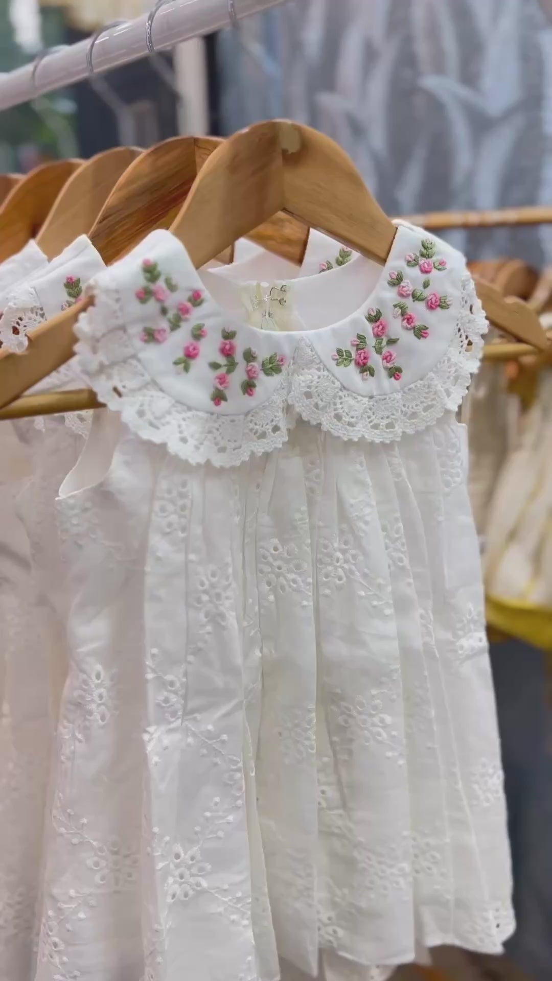 Cotton hakoba frock restocked 💫🤍💫